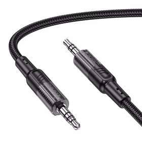 AUX laidas Jack 3,5 mm į Jack 3,5 mm Hoco 1,2 m UPA27 juodas