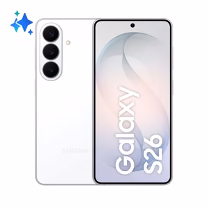 Samsung Galaxy S26 512GB baltas