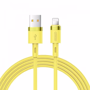 USB laidas Joyroom S-1224N2 geltonas Lightning 120cm