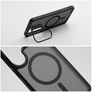 Case for Samsung S26 ULTRA Forcell F-Protect Shadow Stand Premium compatible with MagSafe black