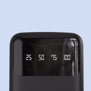 Universali išorinė baterija Dudao K6Pro 10000mAh su USB, USB-C, Lightning laidais