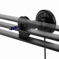 "Forever" automobilio laikiklis oro angai MACH-300 magnetinis su belaidžiu įkrovimu, juodas Qi2 15W