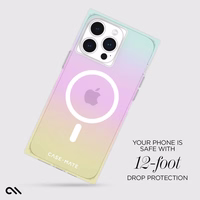 dėklas-Mate BLOX MagSafe - iPhone 15 Pro Max dėklas (Rainbow Frosting)