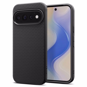 Spigen Liquid Air dėklas, skirtas Google Pixel 11 Pro, matinis juodas