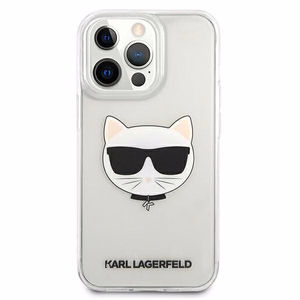 Karl Lagerfeld Choupette Head чехол для iPhone 13 Pro Max - прозрачный