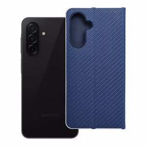 LUNA Book Carbon dėklas telefonui SAMSUNG A26 5G mėlynas