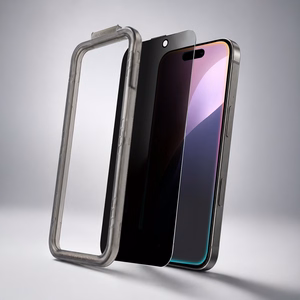 AmazingThing Titan FusionFilter 7 matinės privatumo apsauginis grūdintas stiklas iPhone 17 Pro telefonui
