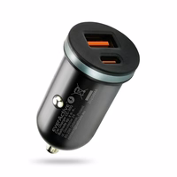 everActive CC-30Q automobilinis įkroviklis su USB QC3.0 ir USB-C PD 35 W lizdu