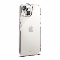Crong Crystal Slim Cover - iPhone 15 Plus dėklas (Clear)