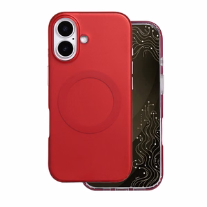 Tecto Shield Mistiq Mag dėklas, skirtas iPhone 17 6,3", raudonas