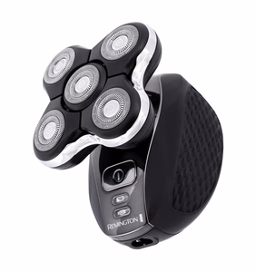 Remington Ultimate Series RX5 XR1500 – belaidė galvos skutimosi mašinėlė su 5 skutimo galvutėmis, juoda