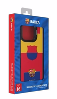 FC Barcelona Case iPhone 16 Pro Magnetinis dėklas MagSafe OCFCBMCIP16PMF MF