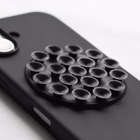 Silikoninis Stick dėklas for iPhone 15 Pro 6,1" juodas