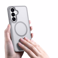 Dėklas Dux Ducis Yind MagSafe Samsung S942 S26 pilkas