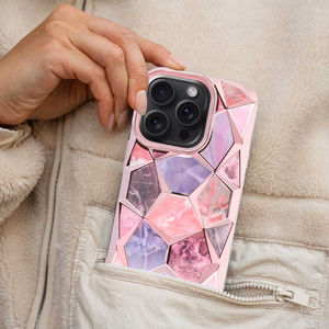TWINKI dėklas telefonui IPHONE 15 PRO MAX rožinė