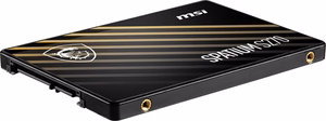 MSI Spatium S270 SATA 2.5 480 GB 2.5" Serial ATA III 3D NAND SSD diskas