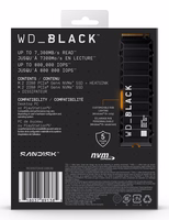 Western Digital Black WD_BLACK SN850X NVMe 1 TB M.2 PCI Express 4.0
