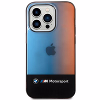 BMW pusiau trispalvis dėklas telefonui iPhone 14 Pro Max 6.7" - juodas