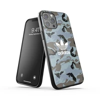 Adidas OR SnapCase Camo dėklas telefonui iPhone 12 Pro Max - mėlynas ir juodas