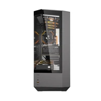 Darkflash DY460 computer case (Black) + 4 ARGB fans
