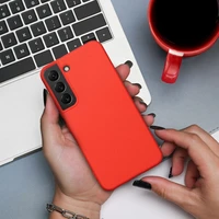 SILICONE dėklas telefonui SAMSUNG S25 FE persikinis