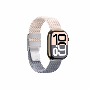 Rinkinys 2 AmazingThing Blend dirželis Apple Watch 45/46/49mm - Rožinė-Pilka/Rožinė