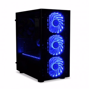 iBox PASSION V4 Mini Tower juodas kompiuterio korpusas