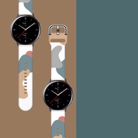 Moro dirželis Samsung Galaxy Watch 40 / 41 / 42 / 43 / 44 mm silikoninis laikrodžio dirželis su raštu 2