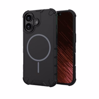 Defender 2in1 Mag dėklas for iPhone 17 6,3" juodas