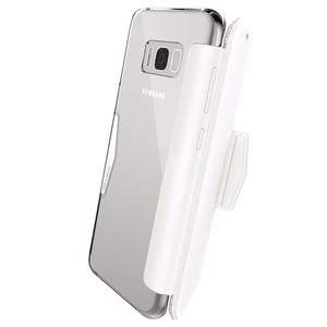X-Doria Engage Folio piniginės tipo dėklas, skirtas Samsung Galaxy S8+, baltas