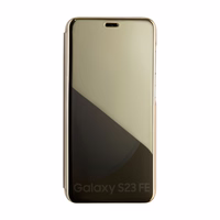 Sulankstomas veidrodinis dėklas, skirtas "Samsung Galaxy S23 FE gold