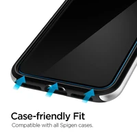 Spigen ALM Glas.tR Slim grūdintas stiklas iPhone 11 / XR - 2 vnt.