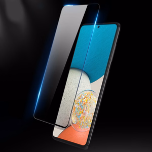 Dux Ducis 9D Grūdintas stiklas pilnas ekranas 9H grūdintas stiklas su rėmeliu Samsung Galaxy A73 - juodas (dėklo draugiškas)