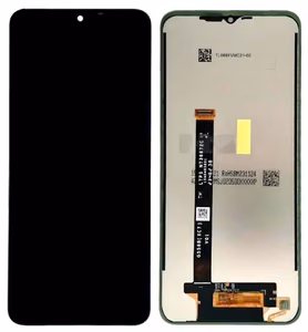 Ekranas Samsung G556 Xcover 7 5G su lietimui jautriu stikliuku Black originalus (used Grade C)