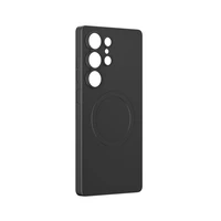 AmazingThing Minimal Air dėklas su magnetiniu žiedu Samsung Galaxy S25 Ultra - juodas