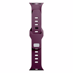 38/40/41/42 mm Mulberry (small) - 3mk Silicone Watch Strap for Apple