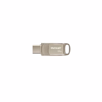 Patriot Memory Tab T560 64GB USB atmintukas Dual USB 120MB/s (PS64GT560DS5D) Sidabras