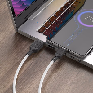 Kabelis USB-A į Micro USB Hoco 2,4A 1 m X90 baltas