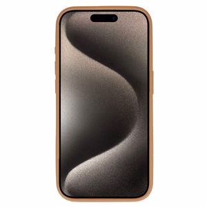 Akrilinis spalvotas magnetinis dėklas telefonui Iphone 15 Pro Max dykumos titano