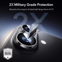 ESR Armorite kameros dangtelis iPhone 16 / 16 Plus / 17 - skaidrus