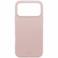 Uniq Lino iPhone 17 Pro Max Magnetinis įkrovimo dėklas - rožinis