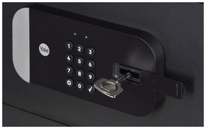 Yale Smart Safe laisvai pastatomas seifas YSS/250/EB1 juodas