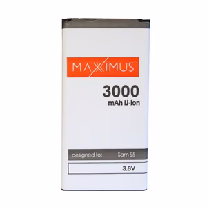 Аккумулятор MAXXIMUS SAM G900 S5 3000 mAh