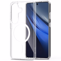 Tech-Protect FlexAir Hybrid MagSafe Dėklas for Samsung Galaxy S26+ - skaidrus