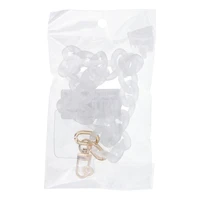 PANAMA telefono dirželis, pakabukas / virvelės ilgis 40 cm (20 cm kilpoje) / ant riešo – baltas