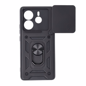 Defender Slide dėklas for Xiaomi Redmi Note 14 5G (Global) juodas