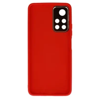 TEL PROTECT Luxury dėklas telefonui Xiaomi Redmi Note 11 5G/Note 11S 5G/Poco M4 Pro 5G raudonas
