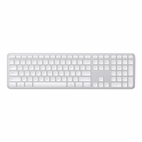 Belaidė QWERTY klaviatūra Satechi Slim EX3 Mac / PC ST-KEX3S-EN sidabrinė