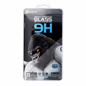 X-ONE Pilnas Dangtis Itin Stiprus Matinis - iPhone 13 Pro Max/14 Plus grūdintas stiklas 9H