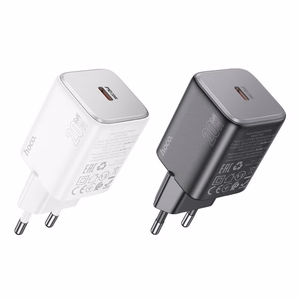 Įkroviklis Hoco USB C QC PD 20W N40 baltas